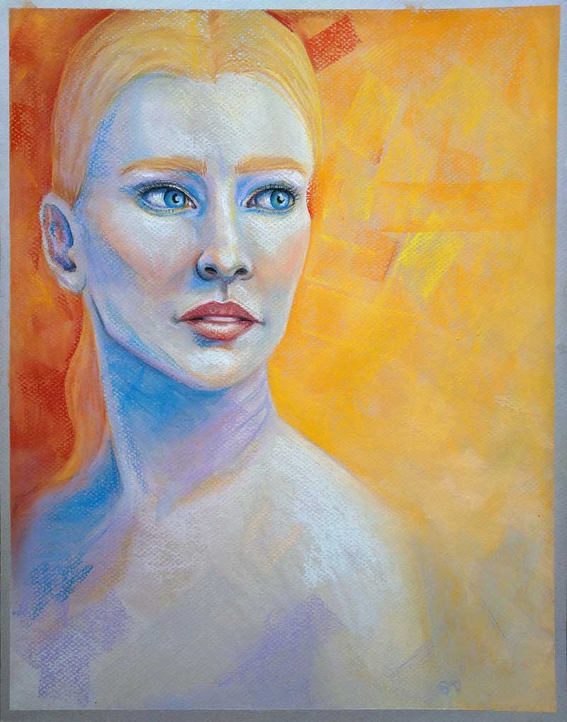 Pastel portrait