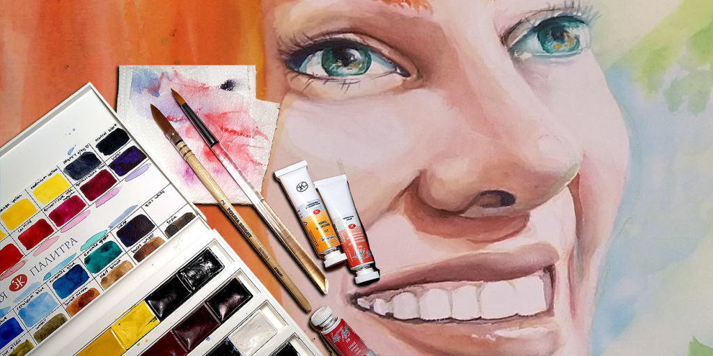 Watercolor ground – final&nbsp;panel