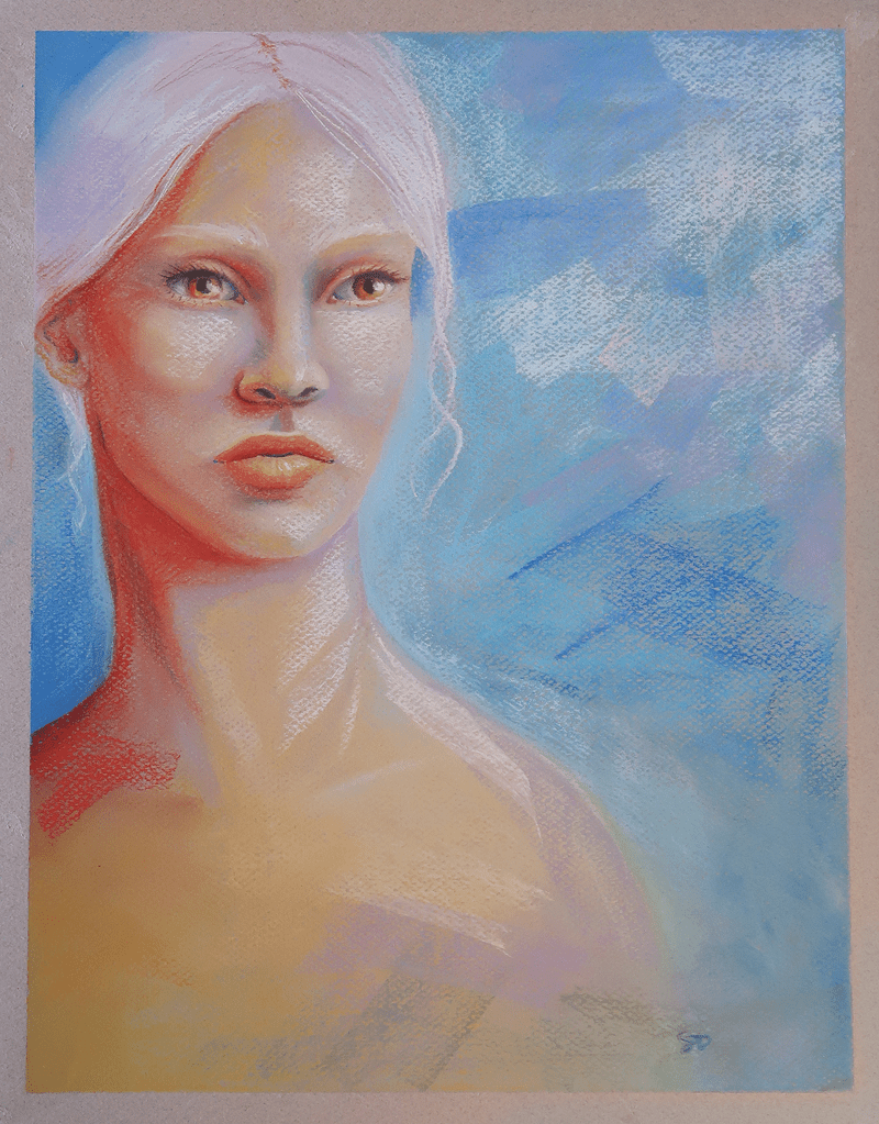 Pastel portrait