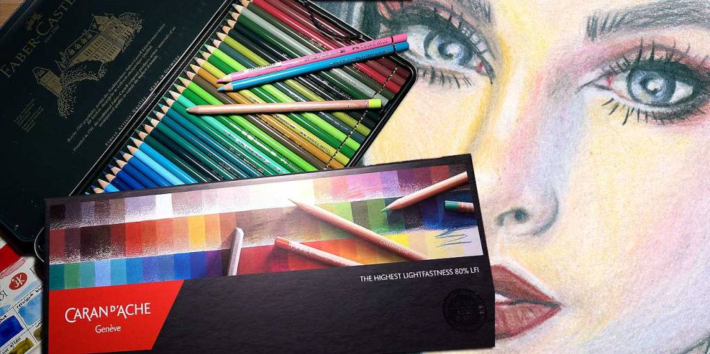 Colored pencil portrait studies – sktchy&nbsp;app